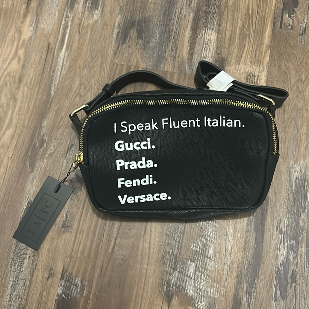 LA/TC LA Trading Company Fanny Pack
I speak Fluent Italian !